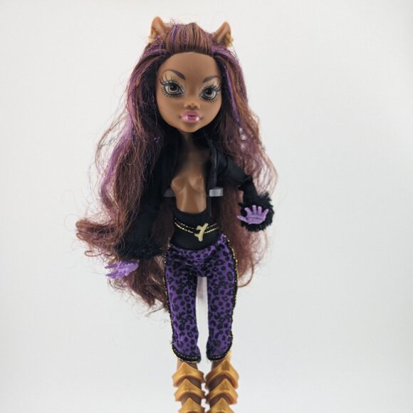 Monster High Clawdeen Wolf doll from Sweet 1600  - incomplete - Picture 1 of 6